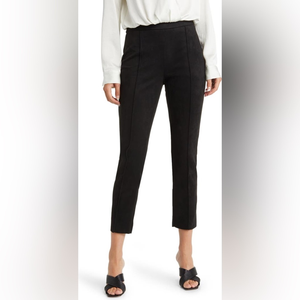 Vince camuto faux suede leggings